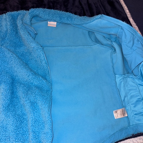 Columbia Vibrant Blue Fleece Jacket - Picture 10 of 10